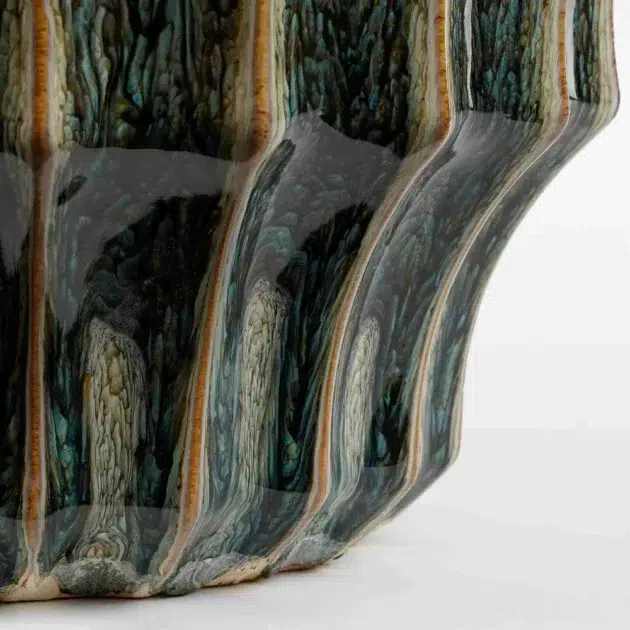 Vaso Pippa de Cerâmica Verde - Image 3