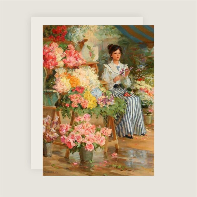 Cartão-postal | A Florista