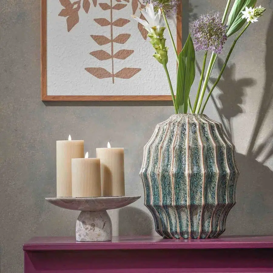 Vaso Pippa de Cerâmica Verde - Image 2