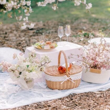 Provencal picnic basket