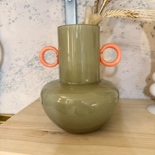 Vaso de Vidro Greek com Alças Coloridas - Image 3