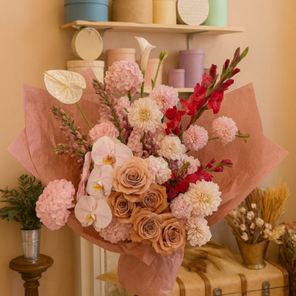 Classic Rosè Bouquet