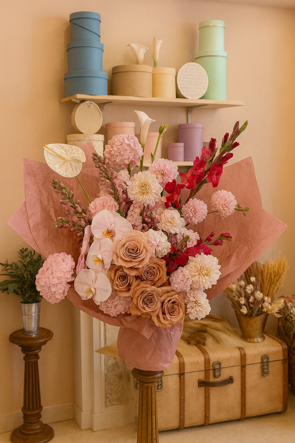 Bouquet Clássico Rosè